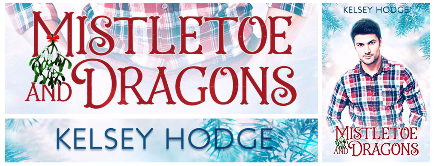 mistletoe and dragons banner