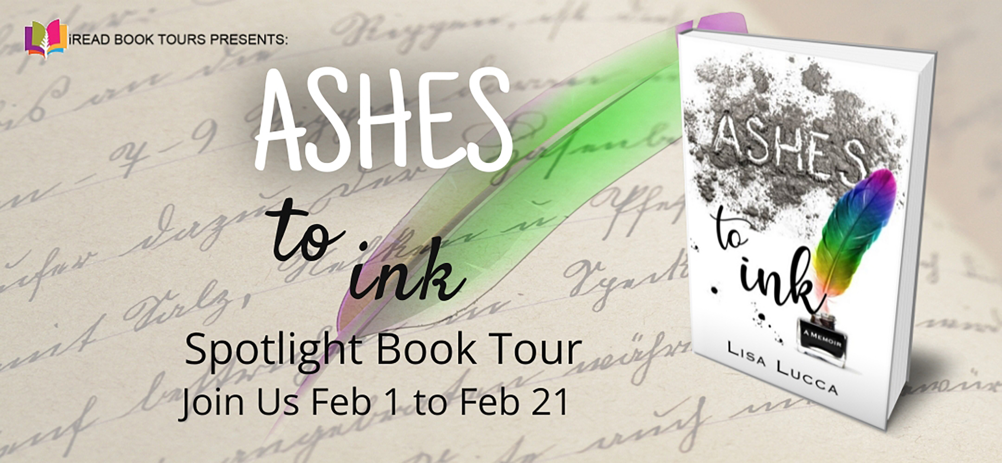 Ashes to Ink Tour Banner