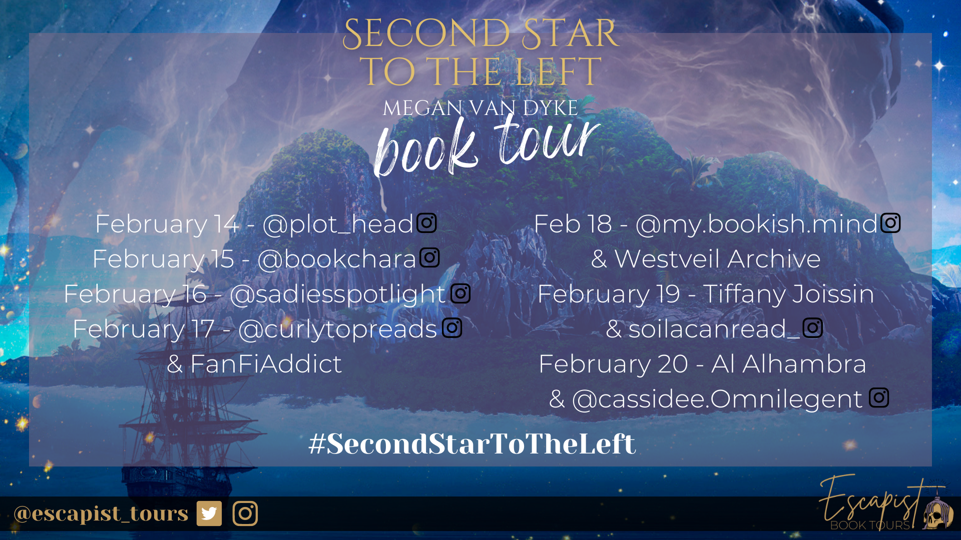 Second Star to the Left tour stops (blog)