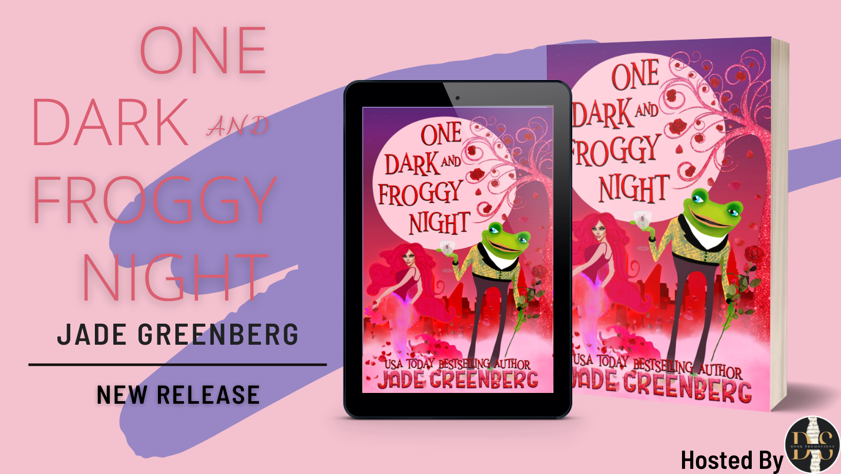 one dark and froggy night banner
