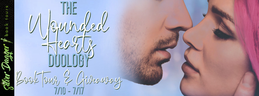 the wounded hearts duology banner