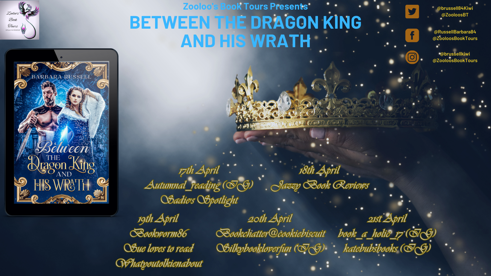Between The Dragon King and His Wrath Tour Poster