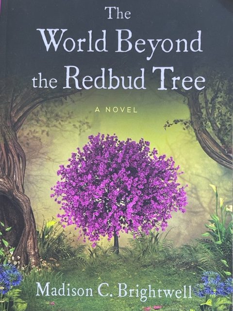 The world beyond the redbud tree cover